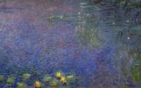 Monet, Claude Oscar - Morning-right-center detail